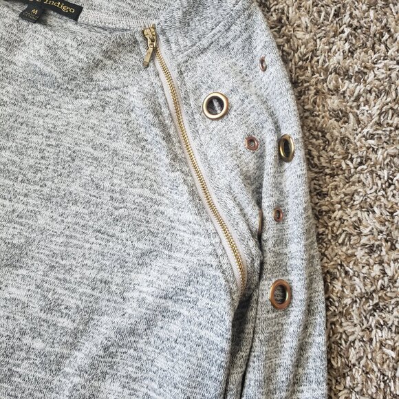 Women's grey sweater - Picture 2 of 4